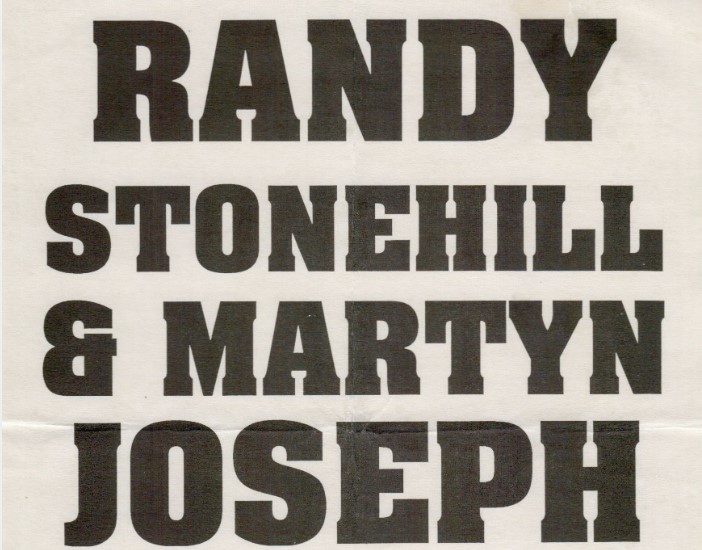 Randy Stonehill and Martyn Joseph Belfast