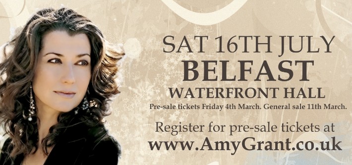Amy Grant Tour 2011 – Belfast