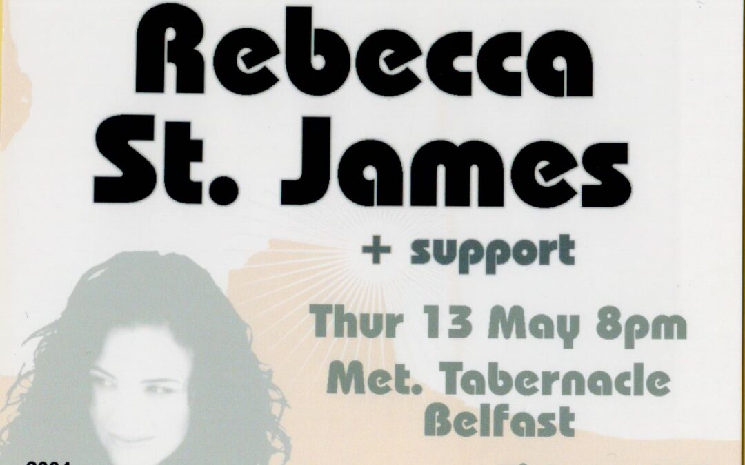 Rebecca St James – Belfast