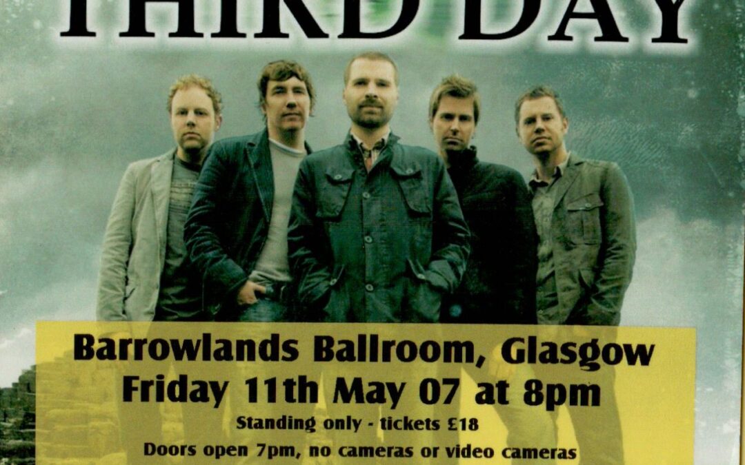 Third Day – Glasgow 2007